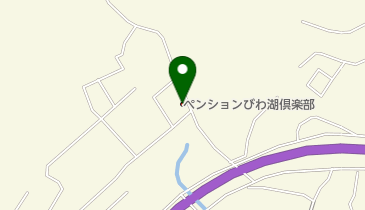 ペンションびわ湖倶楽部の地図画像