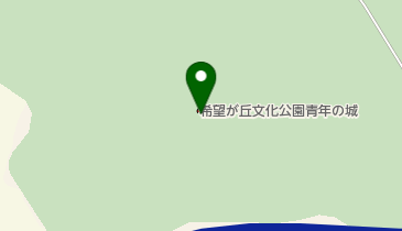 滋賀県希望が丘文化公園青年の城の地図画像