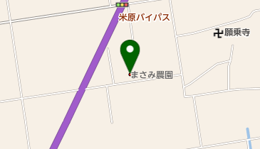 まさみ農園の地図画像