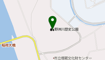 野洲川歴史公園サッカー場 ビッグレイクの地図画像