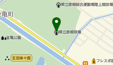 HPLベースボールパークの地図画像