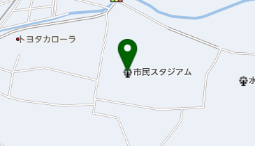 甲賀市民スタジアムの地図画像