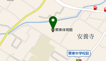 滋賀県立栗東体育館の地図画像