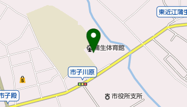 蒲生体育館の地図画像