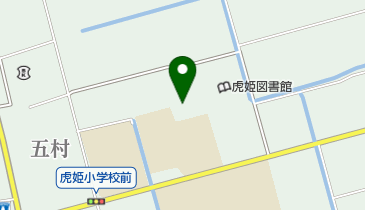 虎姫運動広場体育館の地図画像