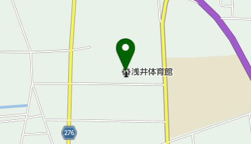 浅井体育館の地図画像