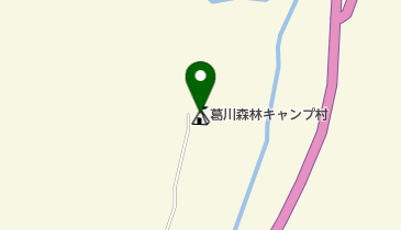 大津市立葛川森林キャンプ村の地図画像