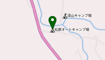 もみじの里松原オートキャンプ場の地図画像