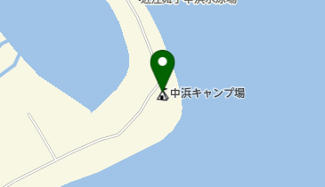 近江舞子中浜キャンプ場の地図画像