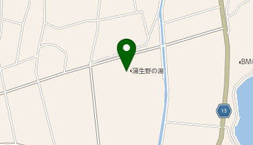 蒲生野の湯オートキャンプ場の地図画像