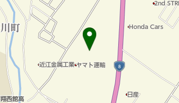 スポーツクラブアクトス彦根店の地図画像