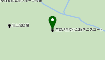 滋賀県希望が丘文化公園テニスコートの地図画像