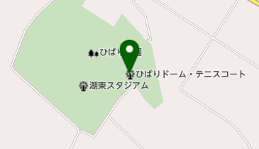 ひばりドーム・テニスコートの地図画像