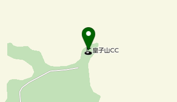皇子山カントリークラブの地図画像