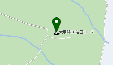大甲賀カントリークラブ油日コースの地図画像