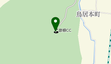 彦根カントリー倶楽部の地図画像