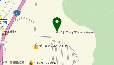 ひこねスカイアドベンチャーの地図画像