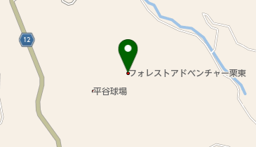 フォレストアドベンチャー・栗東の地図画像