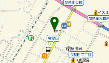 アクト堅田の地図画像