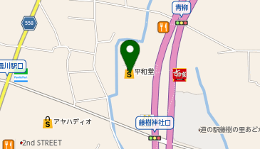 GiGO平和堂あどがわの地図画像