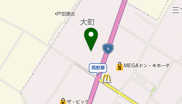 アソベース豊郷店の地図画像