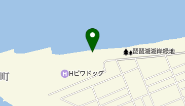 新海浜水泳場の地図画像