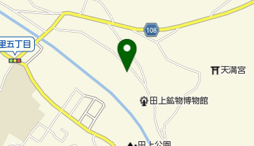 田上公園プールの地図画像