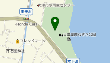 なぎさ公園プールの地図画像