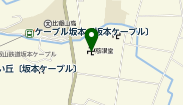 慈眼堂の地図画像