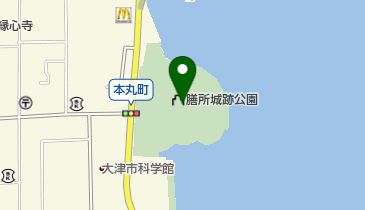 膳所公園の地図画像