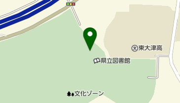 びわこ文化公園文化ゾーンの地図画像