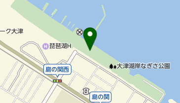 湖岸緑地の地図画像