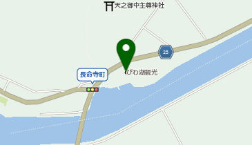 安土八幡水郷めぐりの地図画像