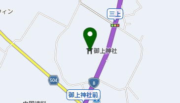 ずいき祭りの地図画像