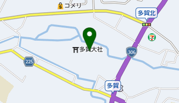 古例大祭の地図画像