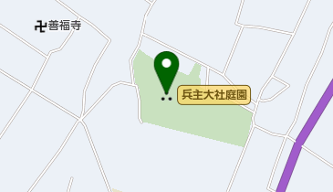 兵主まつりの地図画像