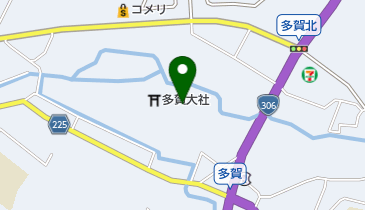 万灯祭の地図画像