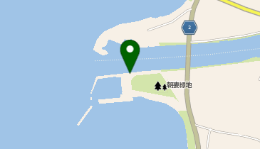 琵琶湖天野川河口の地図画像