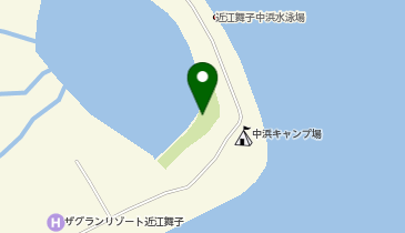 琵琶湖近江舞子沼(内湖)の地図画像