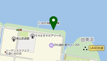 におの浜の地図画像