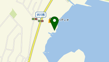 琵琶湖山ノ下湾の地図画像