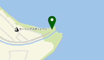 琵琶湖和邇川河口の地図画像
