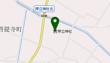 押立神社の地図画像