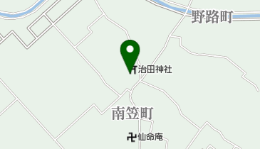 治田神社の地図画像