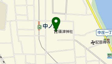 篠津神社の地図画像