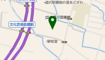 藤樹神社の地図画像
