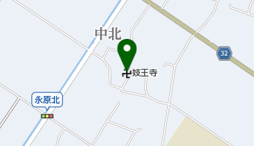 妓王寺の地図画像