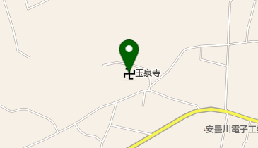 玉泉寺の地図画像