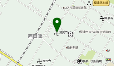 常善寺の地図画像