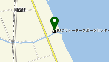 BSCウォータースポーツセンターの地図画像